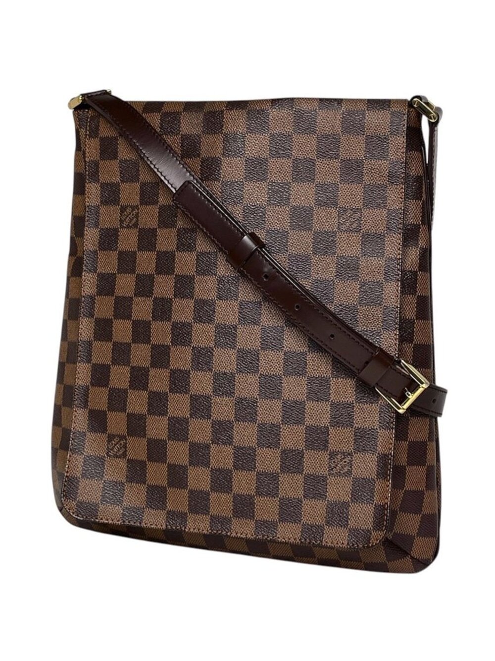 Louis Vuitton Musette Shoulder Bag Damier Brown